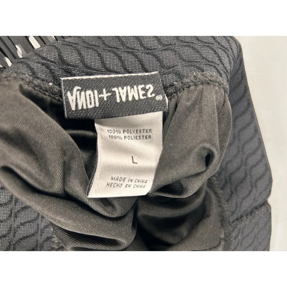 Lot of‎ 2 Womens Size Large Maxi Skirts Pleated Black & Polka Dot A New Day